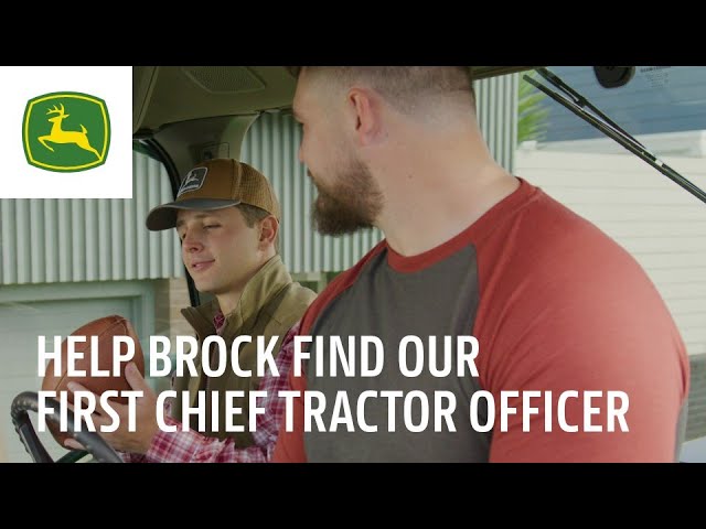 Brock Purdy is on the Hunt for Our First-Ever Chief Tractor Officer | John Deere