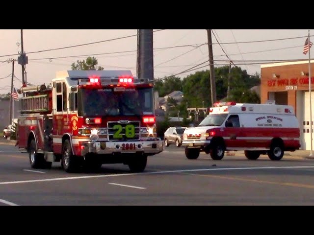 HI LO Siren East Dover Fire Company Engine 2801 And Special Operations 2817 Responding 8-6-23