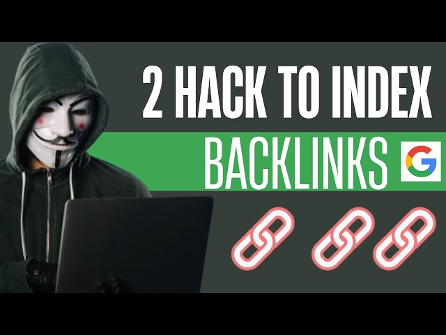 How To Index Backlinks Faster In Google  [SEO Tip Backlink Indexing]