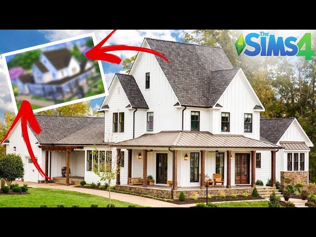 CURB APPEAL EP 6: Southern Country Home ~ Sims 4 Speed Build ~ with ThomasTV