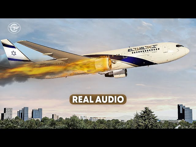Bursting into Flames Just After Takeoff in Toronto | Fire in the Air (With Real Audio)