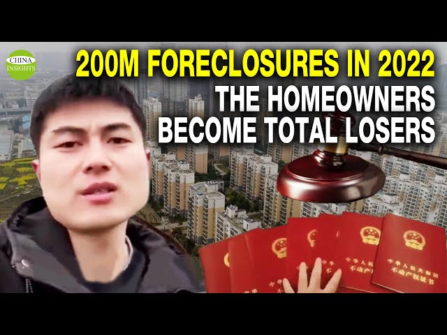 China's Foreclosures Soar Amid Economic Crisis/What's the secret behind?
