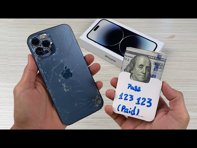 How to Restore and Replace iPhone 12 pro max back glass (ASMR Videos)