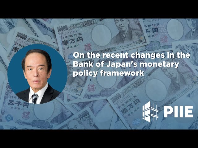 On the recent changes in the Bank of Japan's monetary policy framework