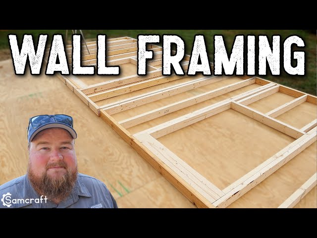 Wall Framing: Everything You Need to Know! // DIY Workshop Build 20x32 Stick Framed
