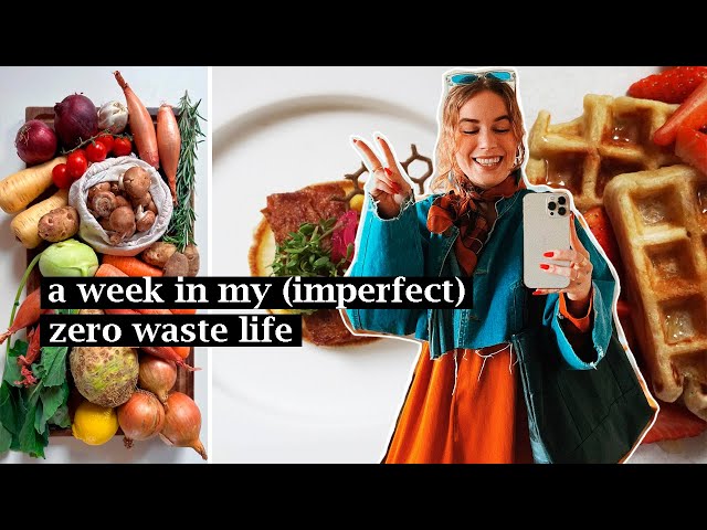 a week in my (imperfect) zero waste life // kitchen projects, slow fashion & buying 2hand tech