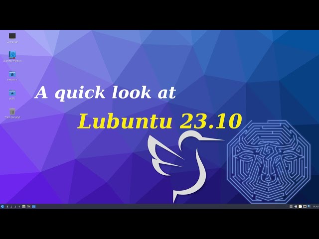 A Look At Lubuntu 23.10