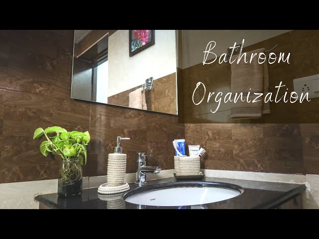 Bathroom Organization - Bathroom Storage Tips