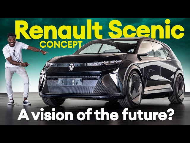 Renault Scenic Vision concept. Is this the most desirable SUV ever? / Electrifying