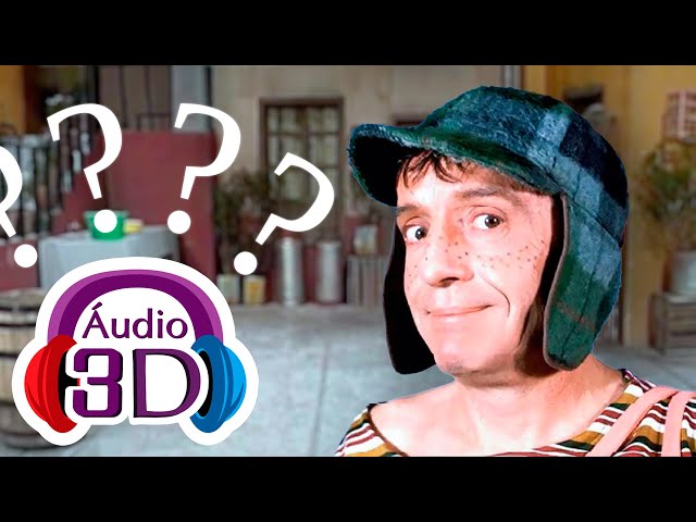 "🎧 Chaves em Áudio 3D: O Homem Invisível | Experiência Sonora Imersiva 🌟"