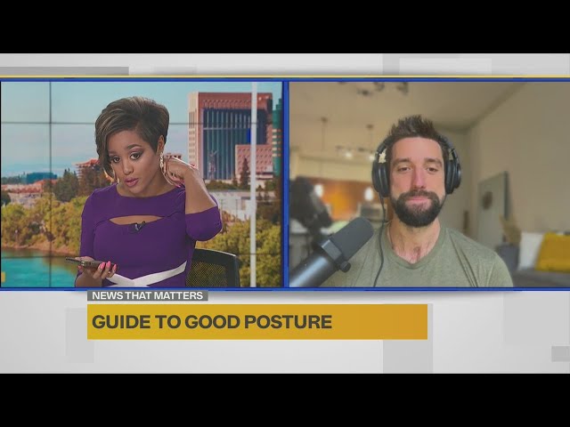 Celebrity fitness guru shares tips on combatting pandemic posture