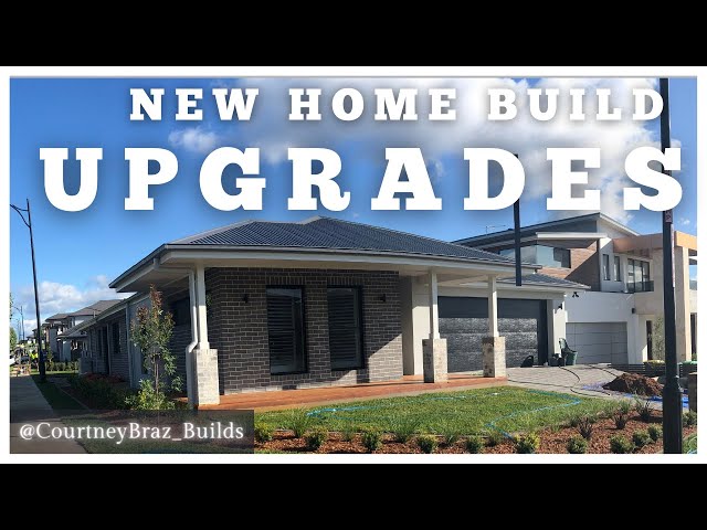 Every Single Upgrade | What we Upgraded in our New Home Build