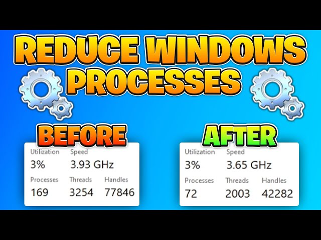 How To Get LOWER PROCESSES on Windows 11 (LOWER INPUT DELAY & HIGHER FPS)