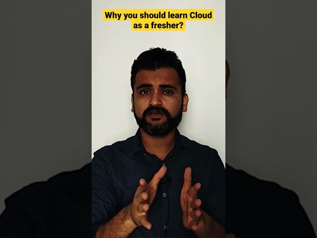 🙄 Freshers ko cloud computing kyun sikhna chahiye ? (Hindi)🤔 #shorts #cloudcomputing