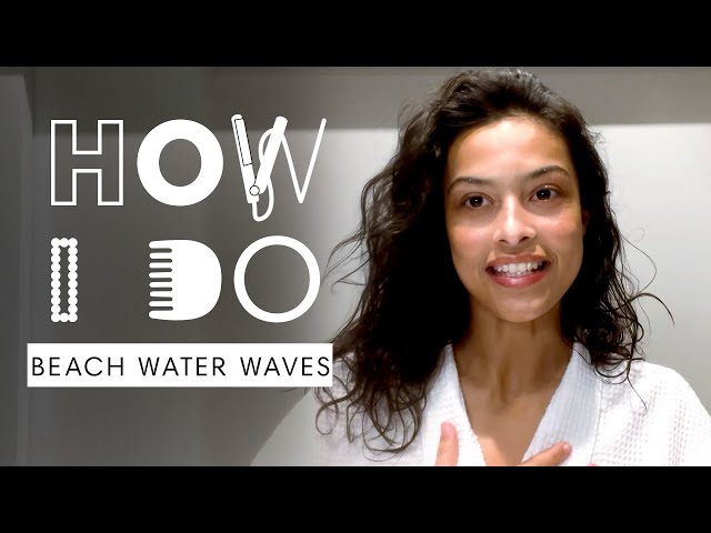 Get Beach Curls in 5 Minutes with Model Devyn Garcia's Simple Hack | How I Do | Harper's Bazaar