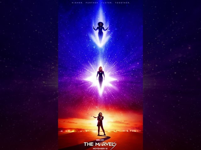 THE MARVELS (2023) First Look Teaser Trailer | Captain Marvel 2 Movie #shorts
