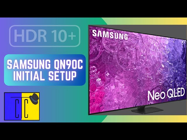 Samsung 2023 Mini-LED Neo QLED QN90C Unboxing & Initial Setup