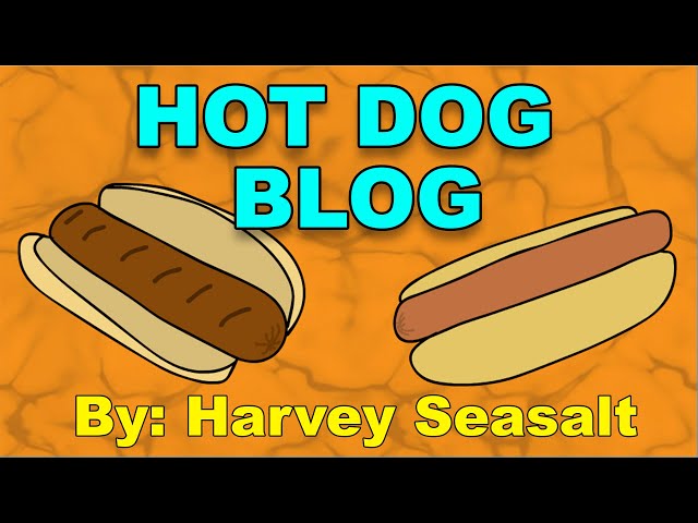 "Hot Dog Blog"