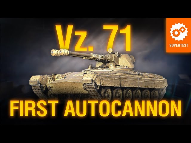 New 75 Shells Autocannon Light Tank?! | Vz. 71 Supertest Reaction