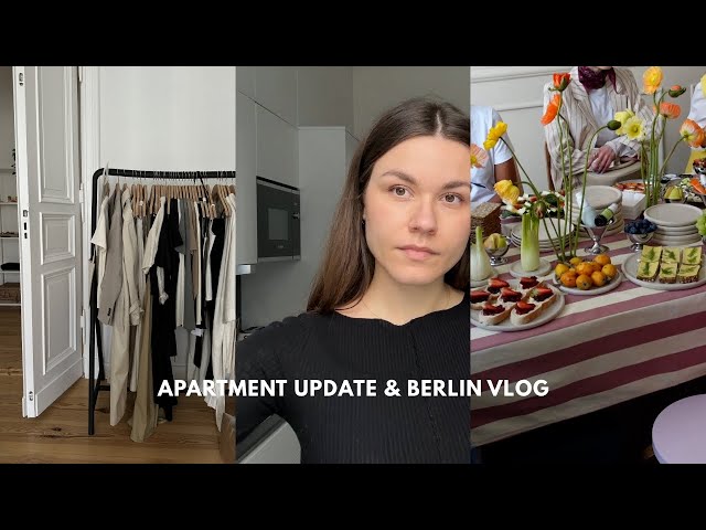 Apartment Update, The Slow Label Samples / Weekly Vlog in Berlin