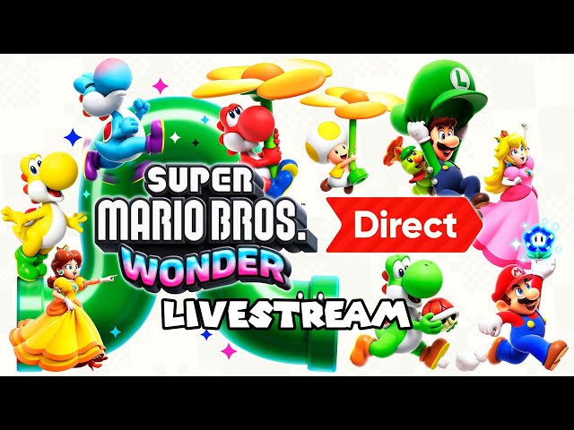 Super Mario Bros. Wonder Direct 8.31.2023 Livestream