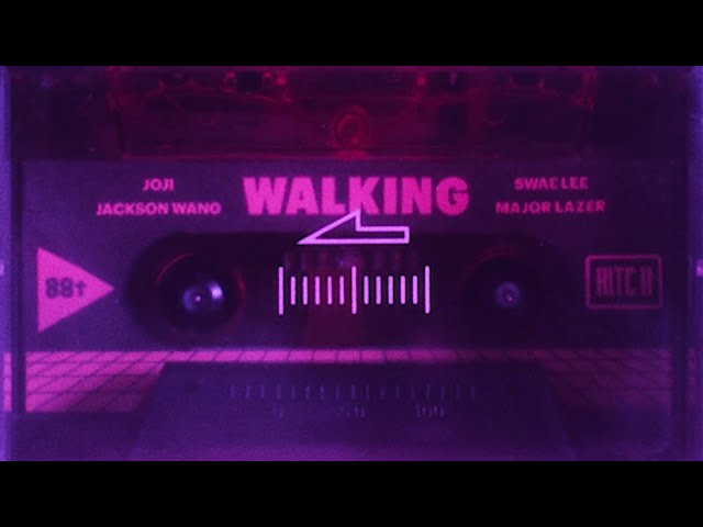 Joji & Jackson Wang - Walking ft. Swae Lee & Major Lazer (Lyric Video)