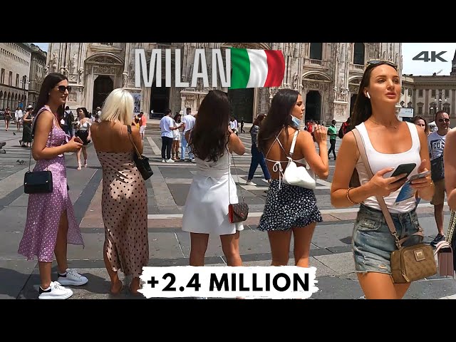 🇮🇹 Milan Downtown District 4K Italy