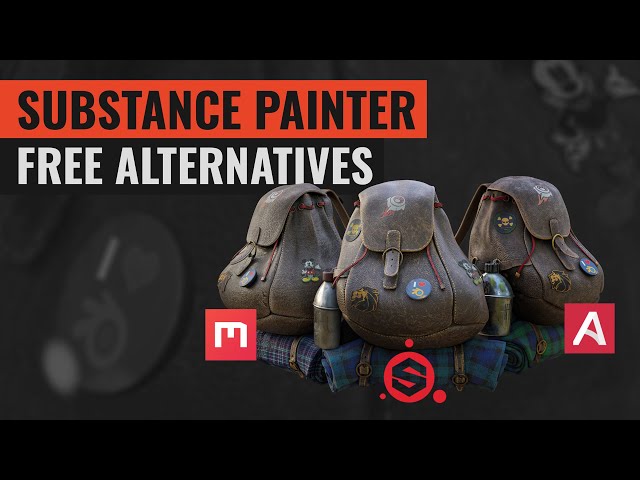 Free Substance Painter Alternatives - Armor Paint vs Quixel Mixer