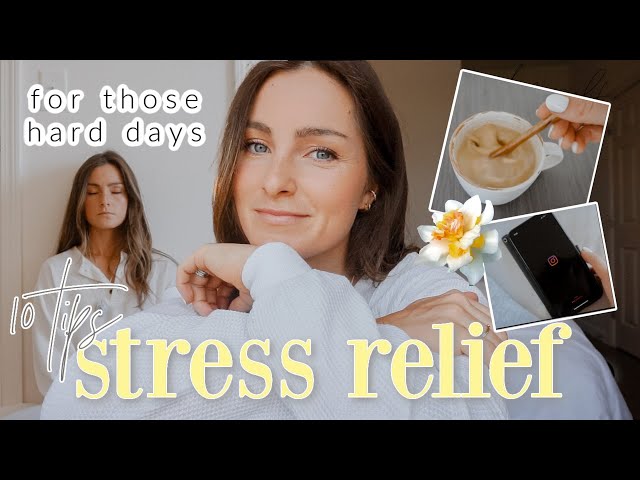 10 Stress Relief Tips for MOMS | simple tips to start today!