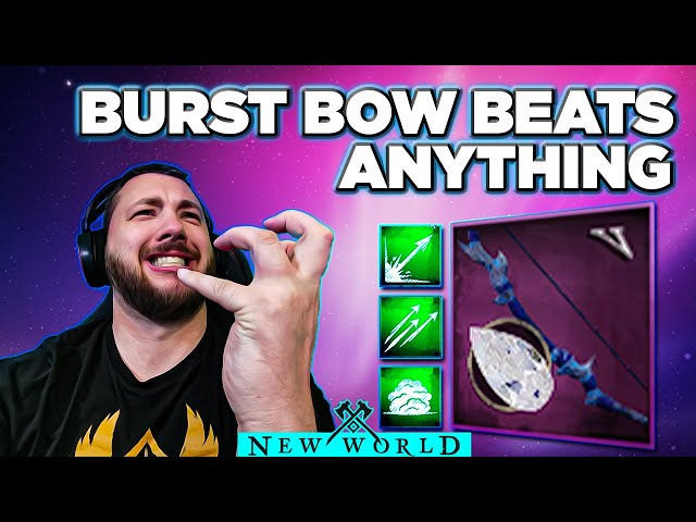 The Bow bursts everything down in open world New World PvP!