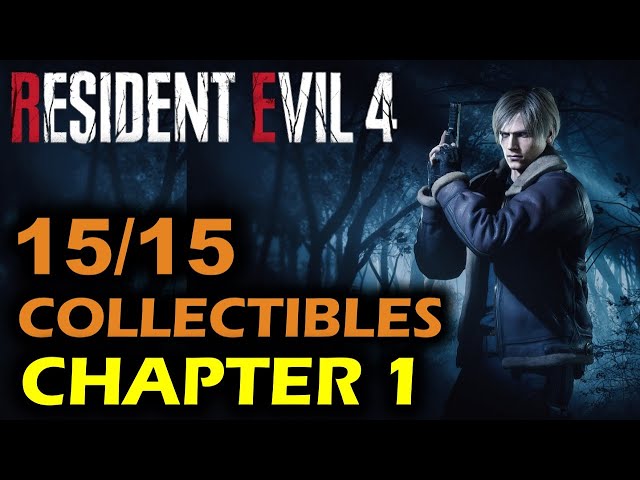 Chapter 1 Collectibles (Treasures, Requests, Castellans, Weapons) | Resident Evil 4 Remake