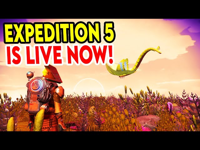 Exobiology Expedition Live Now Patch Notes Announcement No Man's Sky Expedition 5