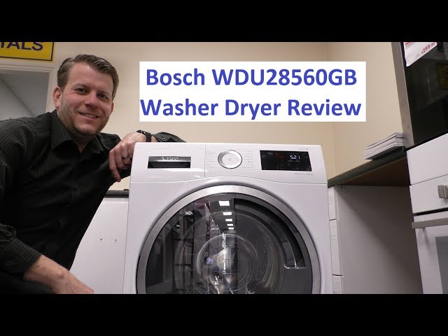 Bosch WDU28560GB 10Kg Washer Dryer Demonstration