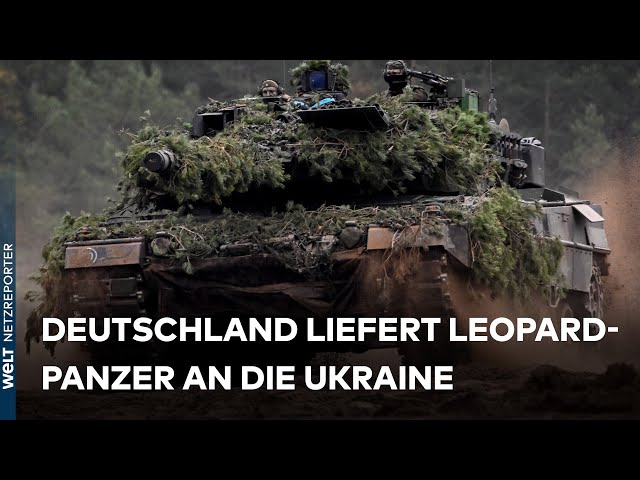 PUTINS KRIEG: Deutschland macht Weg frei für Leopard-Lieferungen an die Ukraine