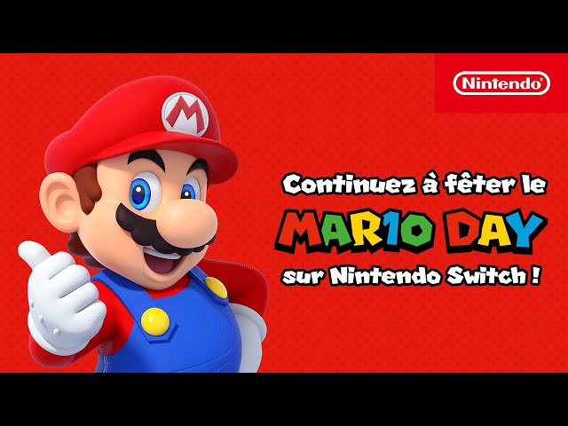 Amusez-vous avec Mario sur Nintendo Switch !