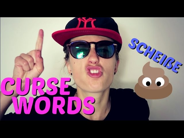 How to SWEAR in German Part 1: German Bad words - Deutsche Schimpfwörter
