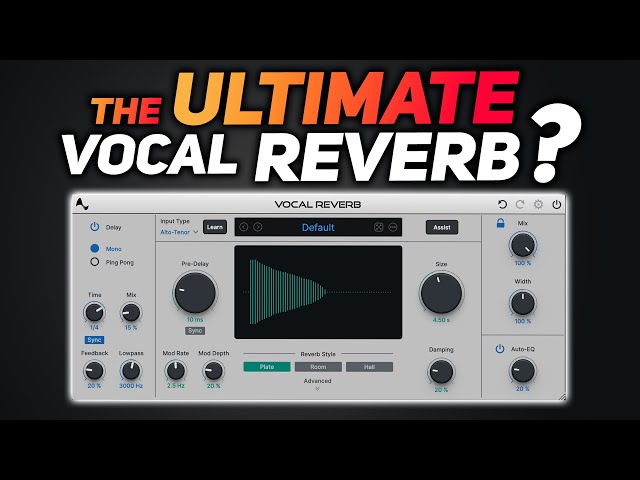 From Pitch Correction to Reverb: Auto-Tune's VOCAL REVERB