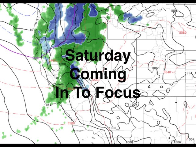 Saturday Rain Coming In To Focus. The Morning Briefing 5-1-24