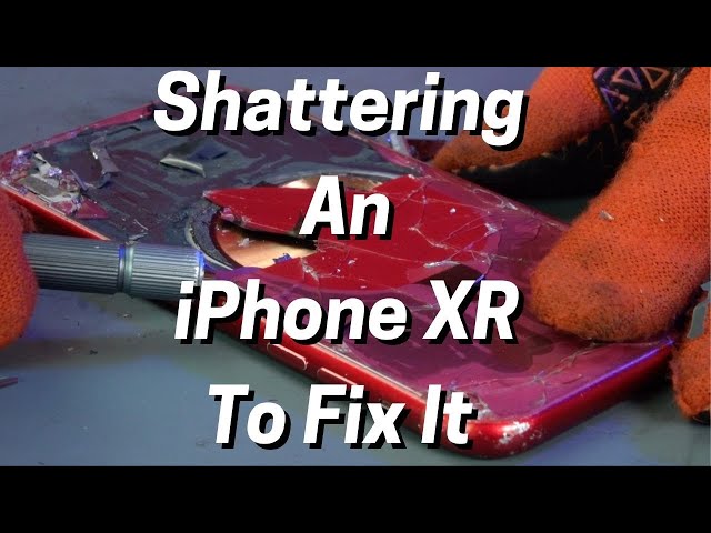iPhone XR Back Glass Repair