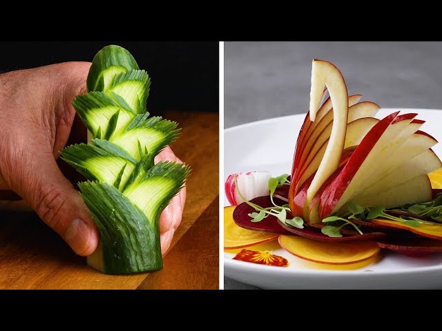 7 Knife Skills That Will Make You A Real Life Fruit Ninja! | Master Chef Tutorial Compilation