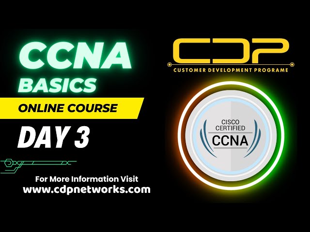 CCNA Basics | Day 3 | IP Addressing & Subnetting - By CDP Network