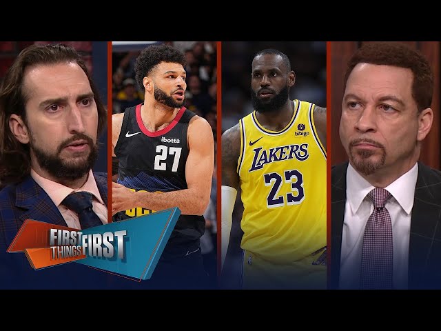FIRST THING FIRST | "Lakers cant avoid sweep" - Nick Wright reacts to Nuggets beat Lakers in Game 3