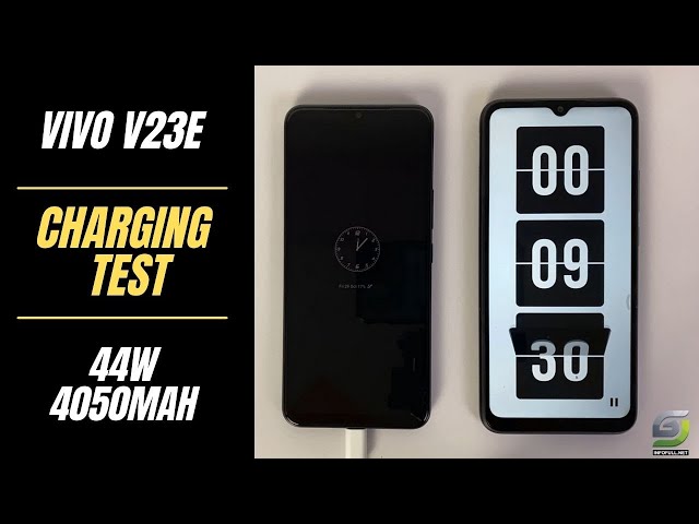 Vivo V23e Battery Charging Test 0% to 100%
