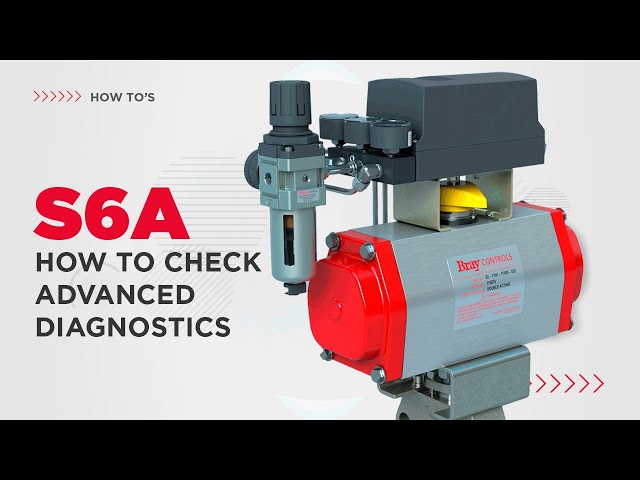 How To Check Advanced Diagnostics on Series 6A | Bray Positioners