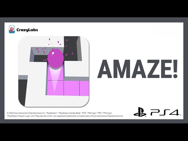 Amaze | PlayStation Trailer | CrazyLabs