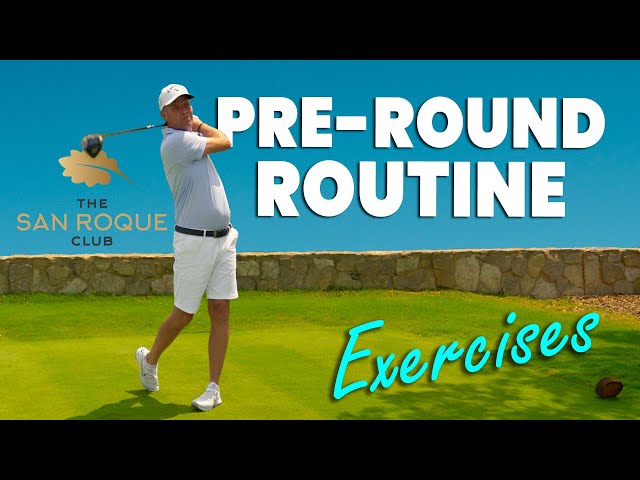 If you do THIS before your round of GOLF, you wil lower your score! The Pre-Round Routine