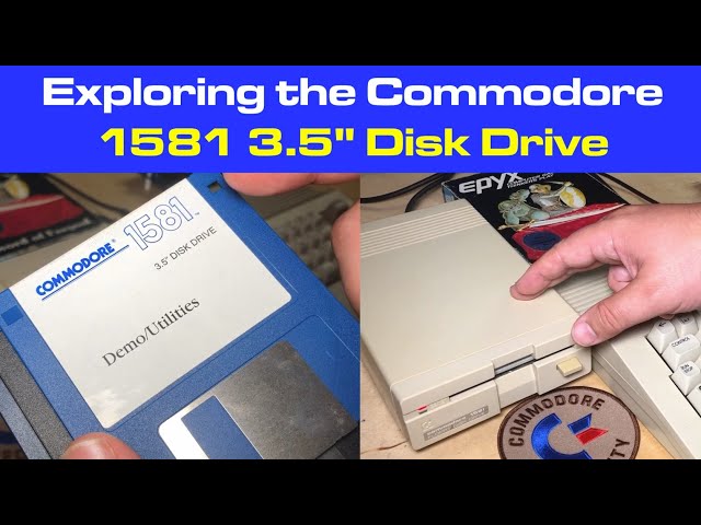 Exploring the Commodore 1581: Partitioning, Easter Eggs, And More