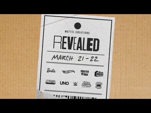 GET READY FOR REVEALED | Mattel Creations