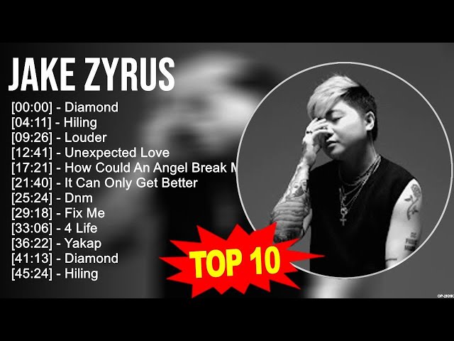 J a k e Z y r u s 2023 MIX ~ Top 10 Best Songs ~ Greatest Hits ~ Full Album
