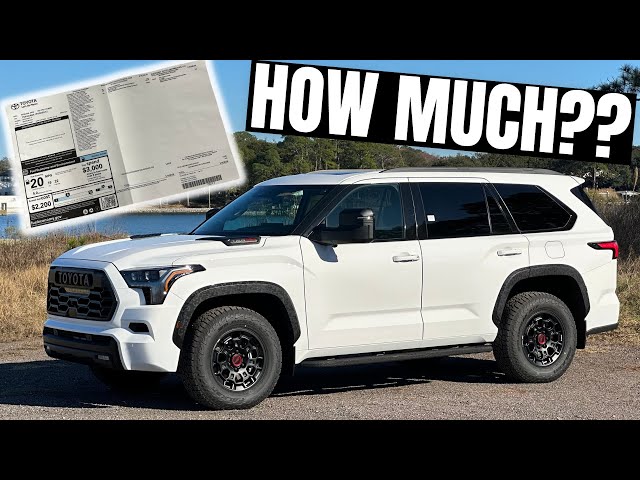 How Much I Paid For My 2023 Toyota Sequoia TRD Pro